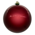 thumbnail image 1 of Vickerman 3" Berry Red Pearl UV Drilled Ball Ornament, 12 per bag., 1 of 2