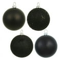 thumbnail image 1 of Vickerman 3" Black 4-Finish Ball Ornament Assortment, 16 per Box, 1 of 7