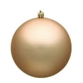 thumbnail image 1 of Vickerman 3" Cafe Latte Matte Ball Ornament, 12 per Bag, 1 of 2