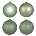 thumbnail image 1 of Vickerman 3" Frosty Mint 4-Finish Ball Ornament Assortment, 16 per Box, 1 of 3
