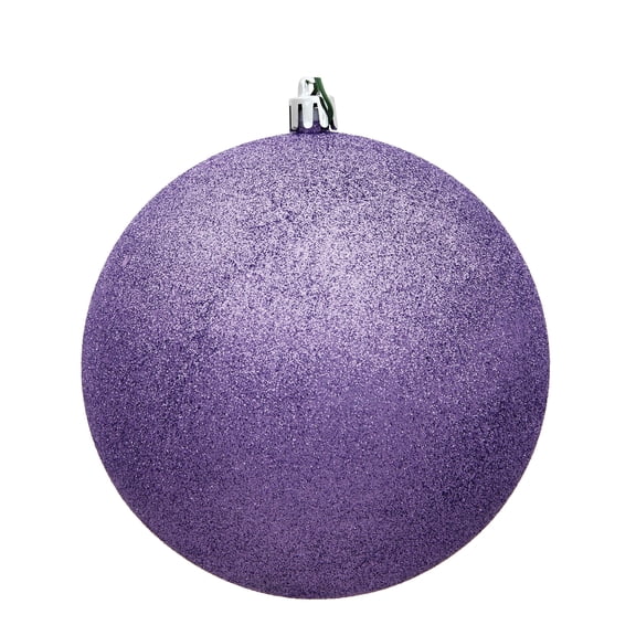 Vickerman 3" Lavender Glitter Ball Ornament, 12 per Bag