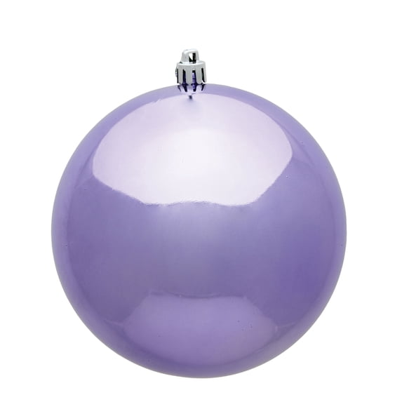 Vickerman 3" Lavender Shiny Ball Ornament, 32 per Box