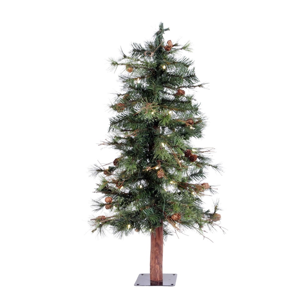 Mixed Country Alpine Artificial Christmas Tree