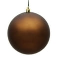 thumbnail image 1 of Vickerman 3" Mocha Matte Ball Ornament, 32 per Box, 1 of 2