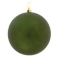 thumbnail image 1 of Vickerman 3" Moss Green Matte Ball Ornament, 12 per Bag, 1 of 2