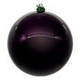 thumbnail image 1 of Vickerman 3" Plum Pearl UV Drilled Ball Ornament, 12 per bag., 1 of 2