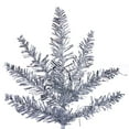 Vickerman 3' Silver Tinsel Fir Artificial Christmas Tree, Unlit