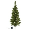 thumbnail image 1 of Vickerman 3' Solar Powered LED Artificial Christmas Tree in Green, 1 of 6