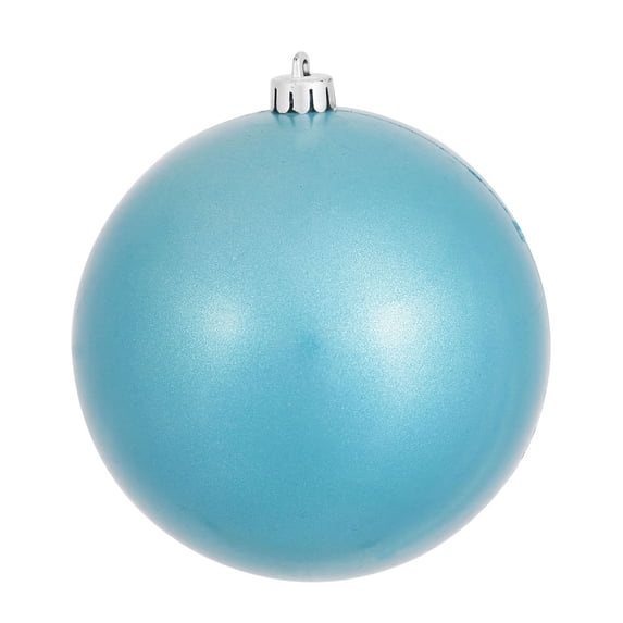 Vickerman 3" Turquoise Candy Ball Ornament, 12 per Bag