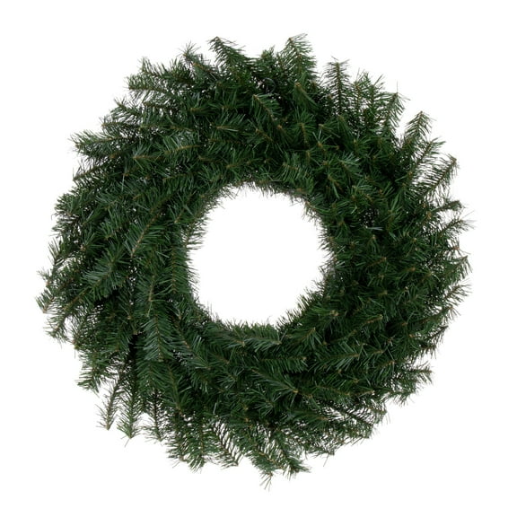 Vickerman 30" Canadian Pine Artificial Christmas Wreath, Unlit