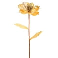 thumbnail image 1 of Vickerman 30" Champagne Glitter Magnolia Artificial Christmas Spray. Includes 2 sprays per pack., 1 of 3