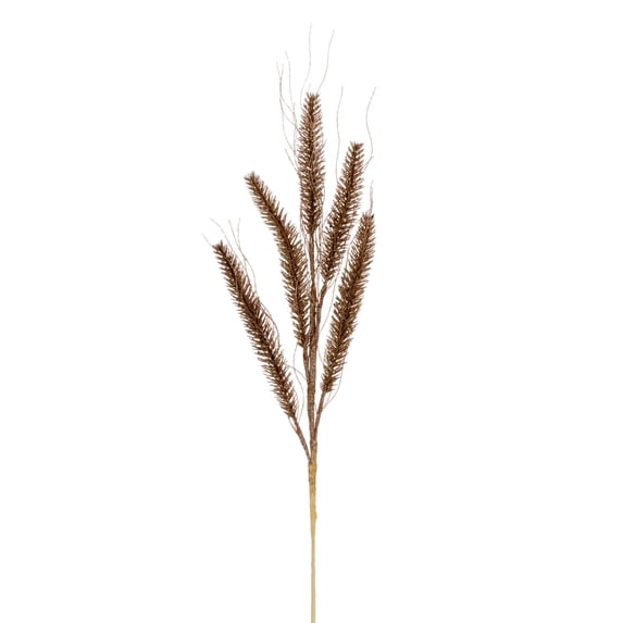 Vickerman 30" Champagne Wheat Glitter Spray, 6 per bag.