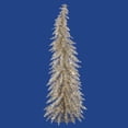 thumbnail image 1 of Vickerman 30" Champagne Whimsical Artificial Christmas Tree, Warm White Dura-lit LED Lights, 1 of 2