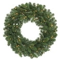 thumbnail image 1 of Vickerman 30" Grand Noble Spruce Artificial Christmas Wreath, Clear Dura-lit Incandescent Mini Lights, 1 of 2