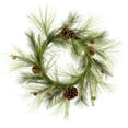 thumbnail image 1 of Vickerman 30" Larkspur Pine Artificial Christmas Wreath, Unlit, 1 of 1