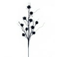thumbnail image 1 of Vickerman 30" Midnight Blue Mini Flower Glitter Spray, 6 per bag., 1 of 1