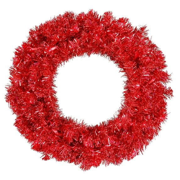 Vickerman 30" Red Wreath Dural 70Rd Lts 260T - B981531