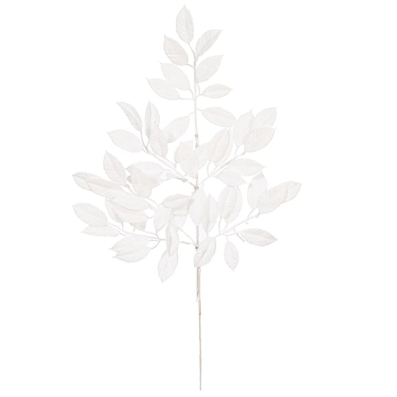 Vickerman 31" White Artificial Gardenia Snowy Spray, 2 per bag.