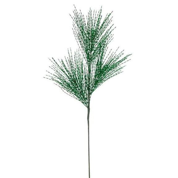 Vickerman QG250504 31 in. Green 3-Tip Starburst Spray - 3 per Bag