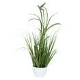 thumbnail image 1 of Vickerman 32" Artificial Green Potted Bamboo and Grass., 1 of 5