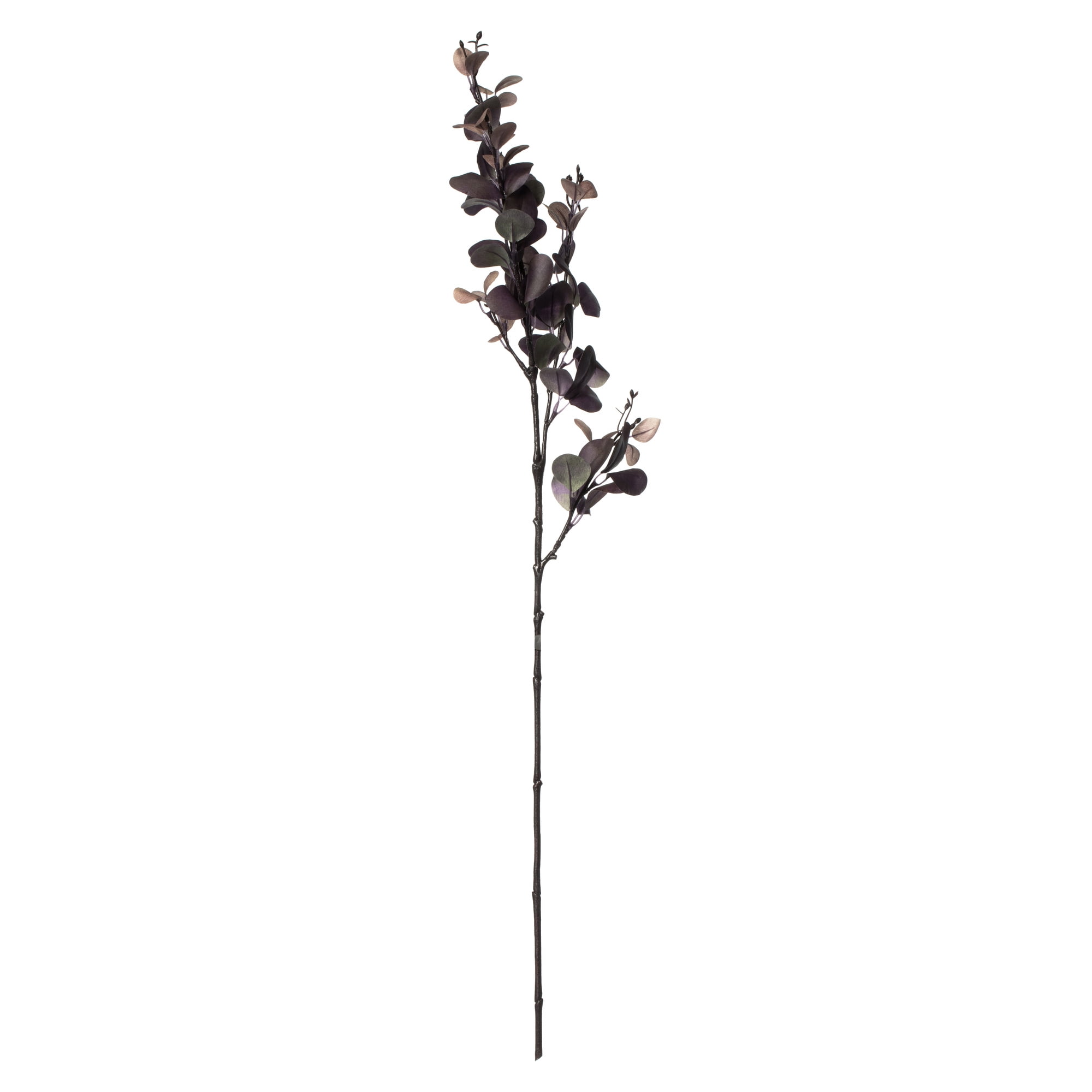 32" Purple Artificial Eucalyptus Leaf Spray Set of Three