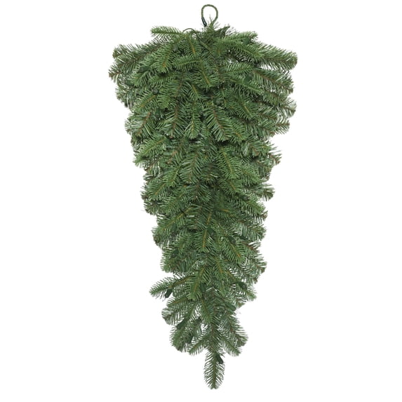 Vickerman 32" Grand Noble Spruce Artificial Christmas Tear Drop, Unlit