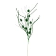 thumbnail image 1 of Vickerman 32" Green Mini Pinecone Twig Glitter Spray, 6 per bag., 1 of 1