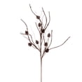 thumbnail image 1 of Vickerman 32" Mocha Mini Pinecone Twig Glitter Spray, 6 per bag., 1 of 1