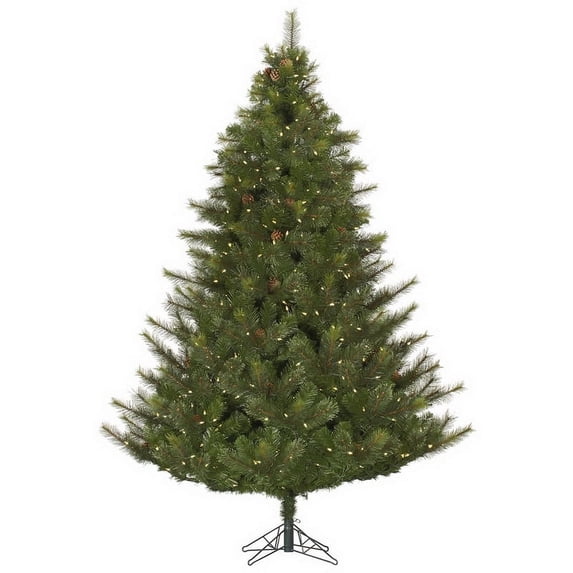 Vickerman 321645 - 6.5' x 58" Modesto Mixed Pine 450 Warm White Italian LED Lights Christmas Tree (A140666LED)