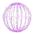 thumbnail image 1 of Vickerman 324Lt x 30" Fold Flat Pink Led Twinkle Jumbo Hanging Sphere., 1 of 1