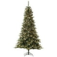 thumbnail image 1 of Vickerman 32815 - 10' x 66" Iced Sonoma Spruce 1,150 Clear DuraLit Miniature Lights with Pine Cones Christmas Tree (A145886), 1 of 1