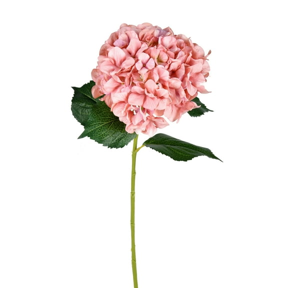 Vickerman 33'' Artificial Pink Hydrangea Spray. Includes 2 sprays per pack.