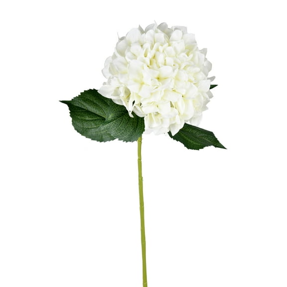 Vickerman 33' Artificial' White Hydrangea Spray. Includes 2 sprays per pack.