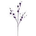 thumbnail image 1 of Vickerman 33" Purple Star and Ball Glitter Spray, 6 per bag., 1 of 1