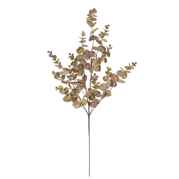 Vickerman 34" Artificial Burgundy Spiral Eucalyptus Spray. 3 pieces in a bag.