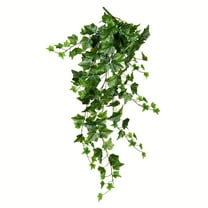 Vickerman 34" Artificial Green Ivy Hanging Bush.