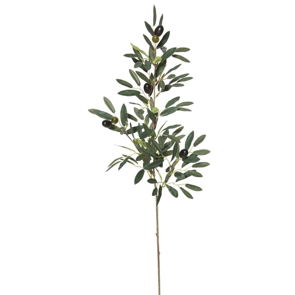 Vickerman 34" Artificial Green/Purple Olive Spray. Includes 3 sprays per pack.