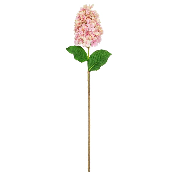 Vickerman 34" Artificial Pink Cone Hydrangea Spray. 2 Stems In A Bag.