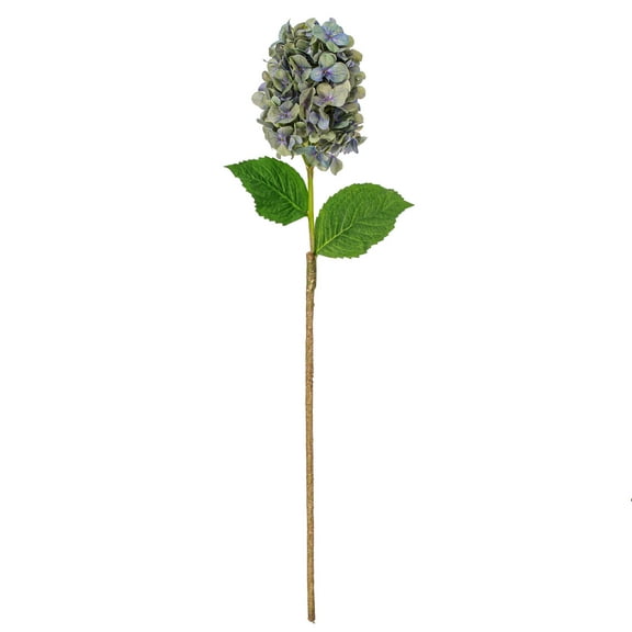 Vickerman 34" Artificial Purple Green Cone Hydrangea Spray. 2 Stems In A Bag.