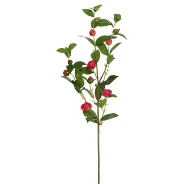 Vickerman 34'' Artificial Red Tea Rose Spray