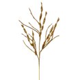 thumbnail image 1 of Vickerman 34" Gold Wavy and Spiral Glitter Spray, 6 per bag., 1 of 1