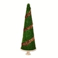thumbnail image 1 of Vickerman 36" Artificial Cone Shape Cedar Tree with Resin Stand., 1 of 3