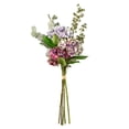 thumbnail image 1 of Vickerman 36" Artificial Dusty Mauve Hydrangea Bundle Bouquet., 1 of 2