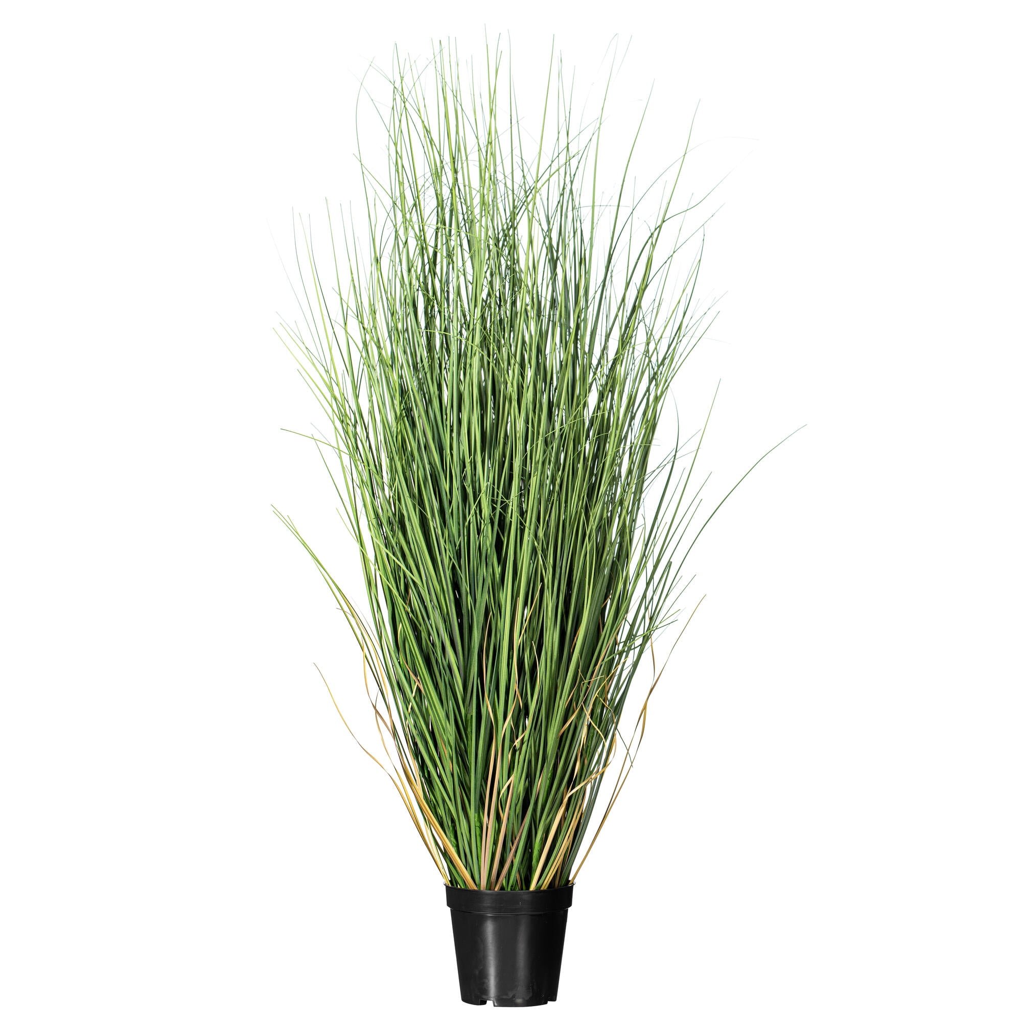 36" Green Plastic Potted Grass Arrangement for Outdoor Decor