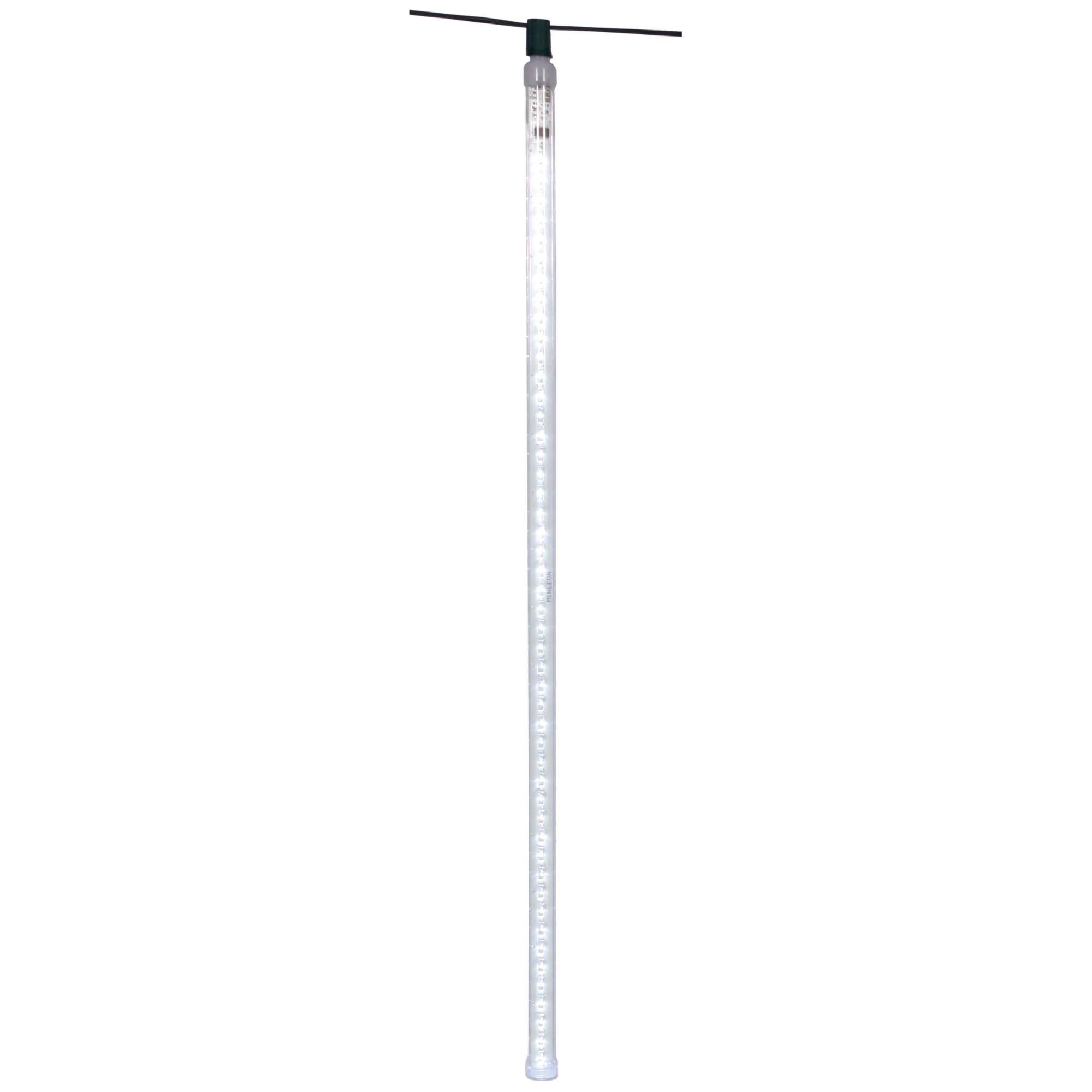 Vickerman 36" C7/E12 Green LED Bulb features a unique design that simulates falling snow. 130 volts, 48 diodes, 2.3 watts