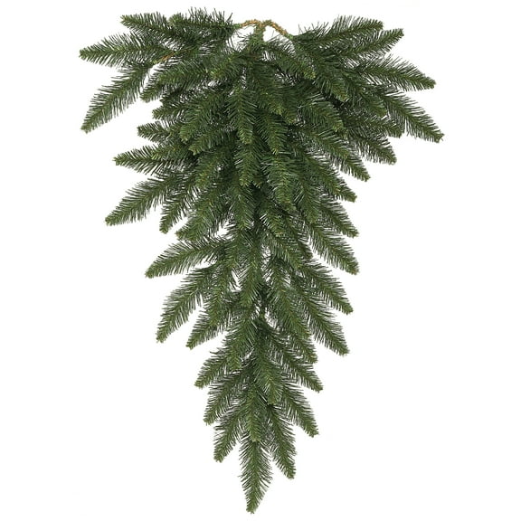 Vickerman 36" Camdon Fir Artificial Christmas Teardrop, Warm White LED Mini Lights