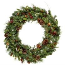 Vickerman 36" Cibola Mixed Berry Artificial Christmas Wreath, Unlit