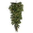 thumbnail image 1 of Vickerman 36" Emerald Mixed Fir Artificial Christmas Teardrop, Unlit, 1 of 1