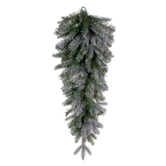 Vickerman 36" Frosted Douglas Fir Artificial UnLit Teardrop.