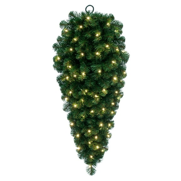 Vickerman 36" Grand Teton Artificial Christmas Teardrop, Warm White LED Light